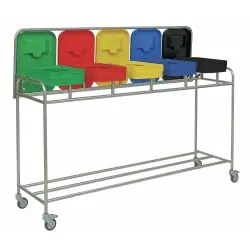 novocal Wäschesammler "Kompakt plus" inkl. Scharnierdeckel