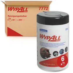 WYPALL* Reinigungstücher in der Spenderdose