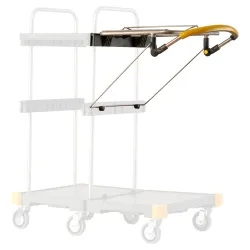 VERMOP Halterahmen -klappbar- Edelstahl, 2 x 70 Liter