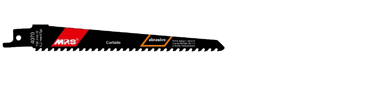 1x MPS Säbelsägeblatt Länge 150 mm