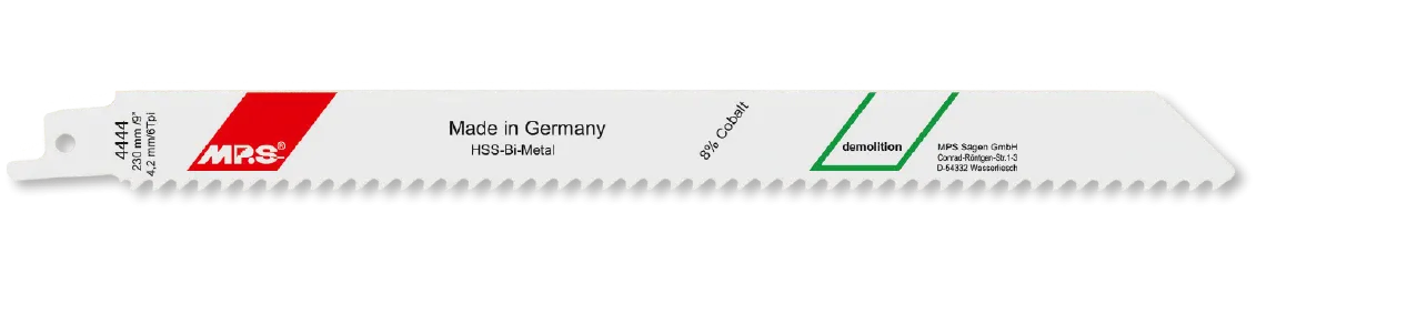 5x MPS Säbelsägeblatt Länge 230 mm