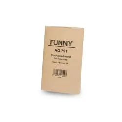 Bio-Papierbeutel braun unbedruckt