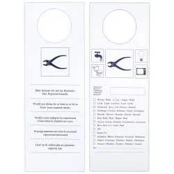 Sauvage Accessoires Türschilder "Reparatur"