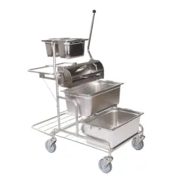 Floorstar RRW 3 ES PATENT Reinraumwagen, Edelstahl