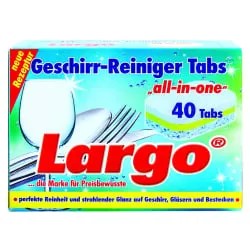Largo Geschirr-Reiniger Tabs "all-in-one"
