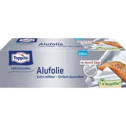 Toppits® Alu-Folie Großrolle, 29,5 cm breit