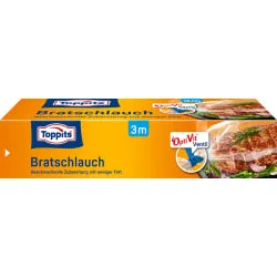 Toppits® Bratschlauch zum Garen im Backofen, mit OptiVit-Ventil