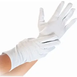 Hygostar® Blanc Baumwollhandschuhe