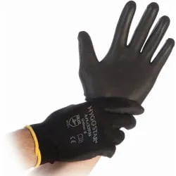 Hygostar® Black Ace Nylon-Feinstrickhandschuhe