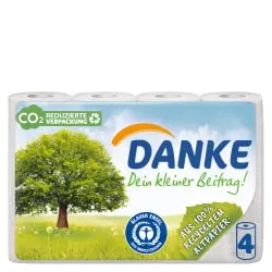 Danke Haushaltsrollen aus 100%-Recyclingpapier