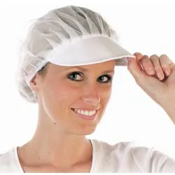 HYGOSTAR® Netzhaube mit Schirm aus Polyester