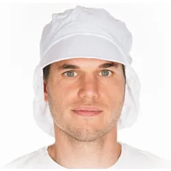 HYGOSTAR® Schildmütze mit Haarschutz und Netzteil