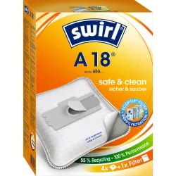 Swirl A 18 MicroPor® PLUS AirSpace Staubsaugerbeutel