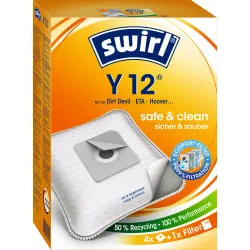 Swirl Y 12 MicroPor® PLUS AirSpace® Staubsaugerbeutel
