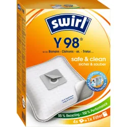 Swirl Y 98 MicroPor® PLUS AirSpace® Staubsaugerbeutel