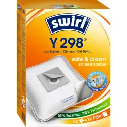 Swirl Y 298 MicroPor® PLUS AirSpace® Staubsaugerbeutel