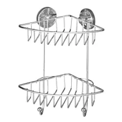 WENKO Bari Vacuum-Loc Eckregal