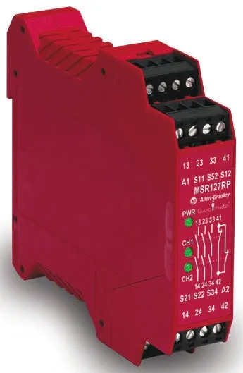 Allen Bradley 440R / MSR127RP Sicherheitsrelais, 115V ac, 1-Kanal, 3 Sicherheitskontakte Sicherheitsüberwachung, 1