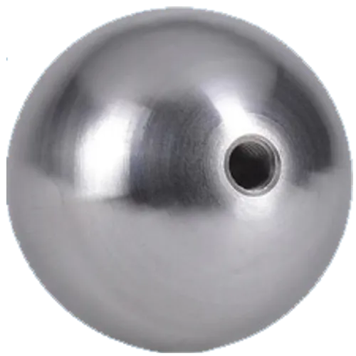 Schraubbare Dichtungshalbkugel aus Edelstahl