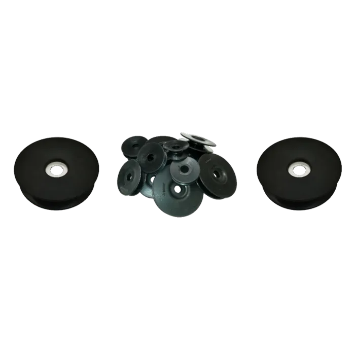 Ersatzdichtscheiben 2-lippig, hitzbeständig bis 330°C / Maße 250 bis 420 mm