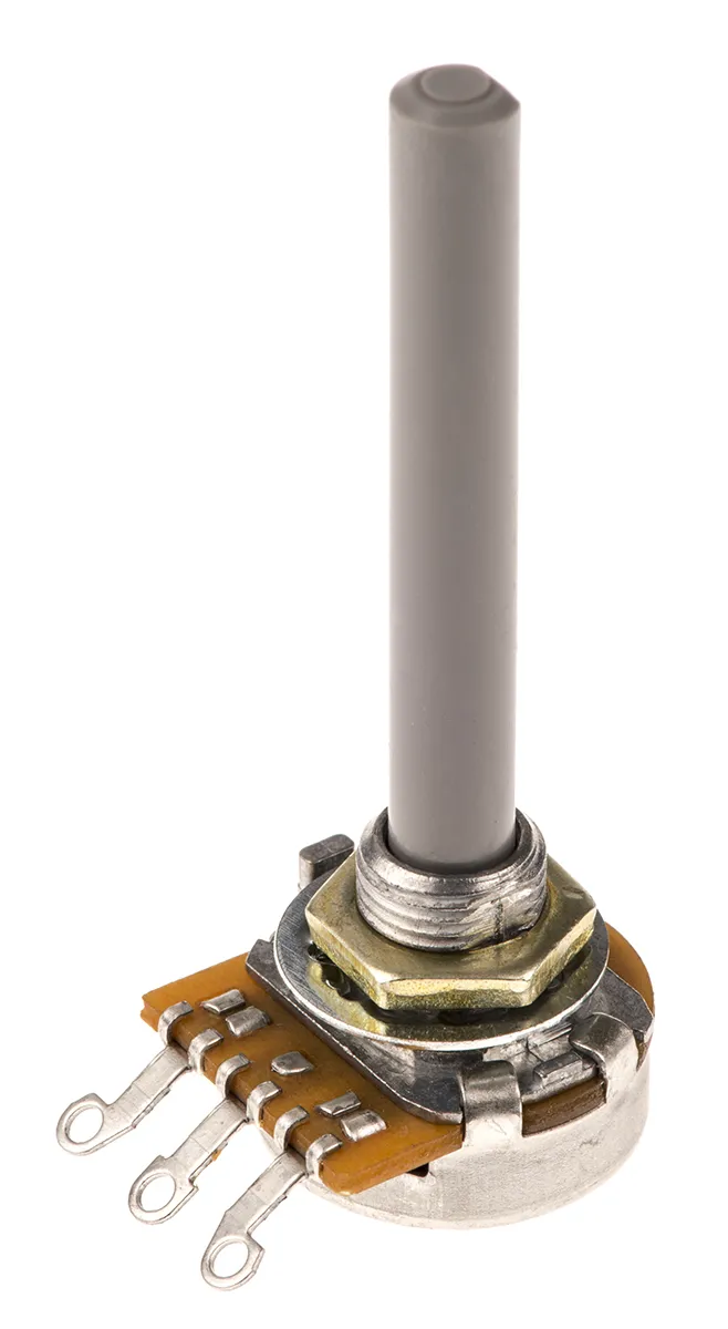 TE Connectivity 23, Tafelmontage  Dreh Potentiometer 4.7kΩ ±20% / 0.2W , Schaft-Ø 6,35 mm