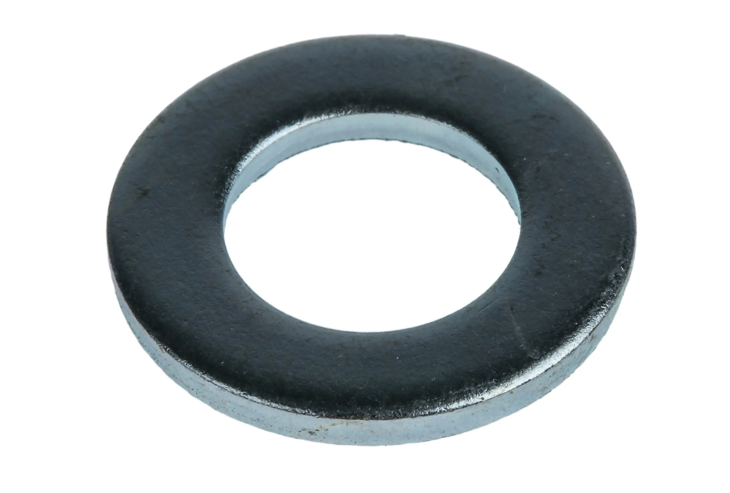 RS PRO Unterlegscheiben für M12 Schrauben Glanzverzinkt Flach-, 2.50mm x 13.0mm x 24.0mm, Stahl