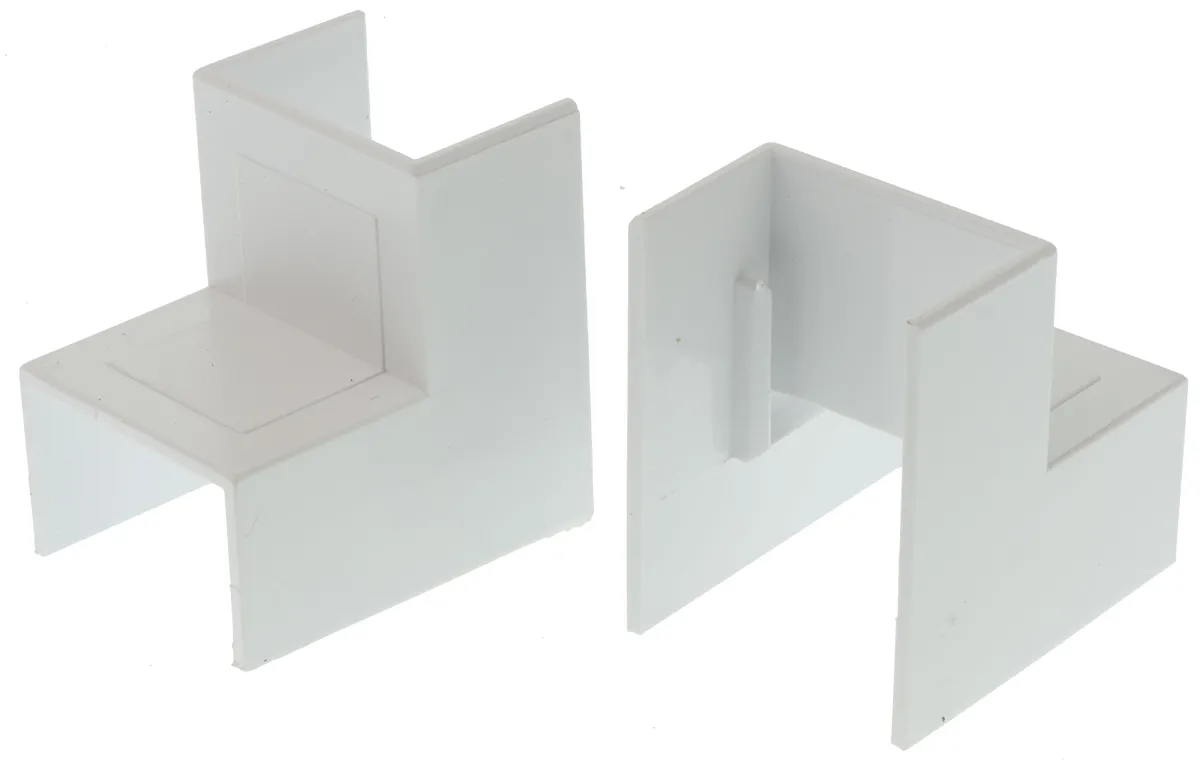Schneider Electric Miniature PVC Kabelkanal Zubehör, Typ Innenwinkel, PVC, 25 x 16mm