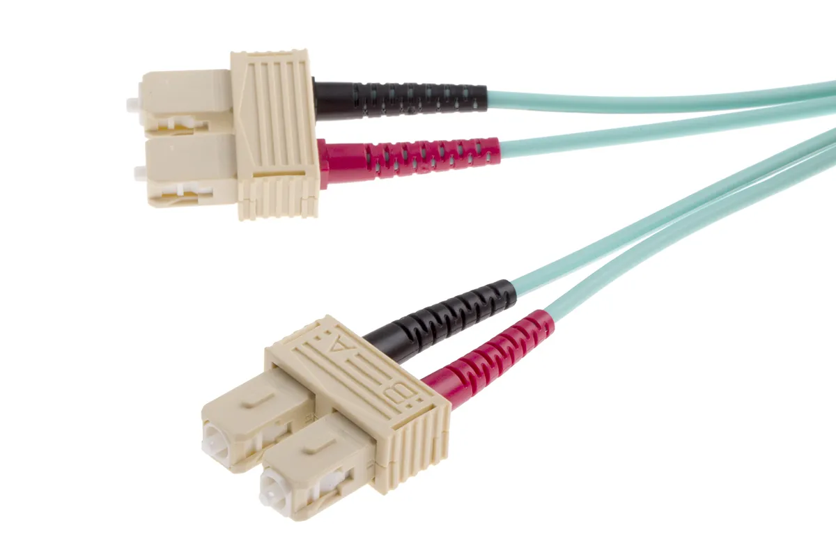 RS PRO LWL-Kabel 2m Multi Mode Patchkabel Blau 900μm SC SC