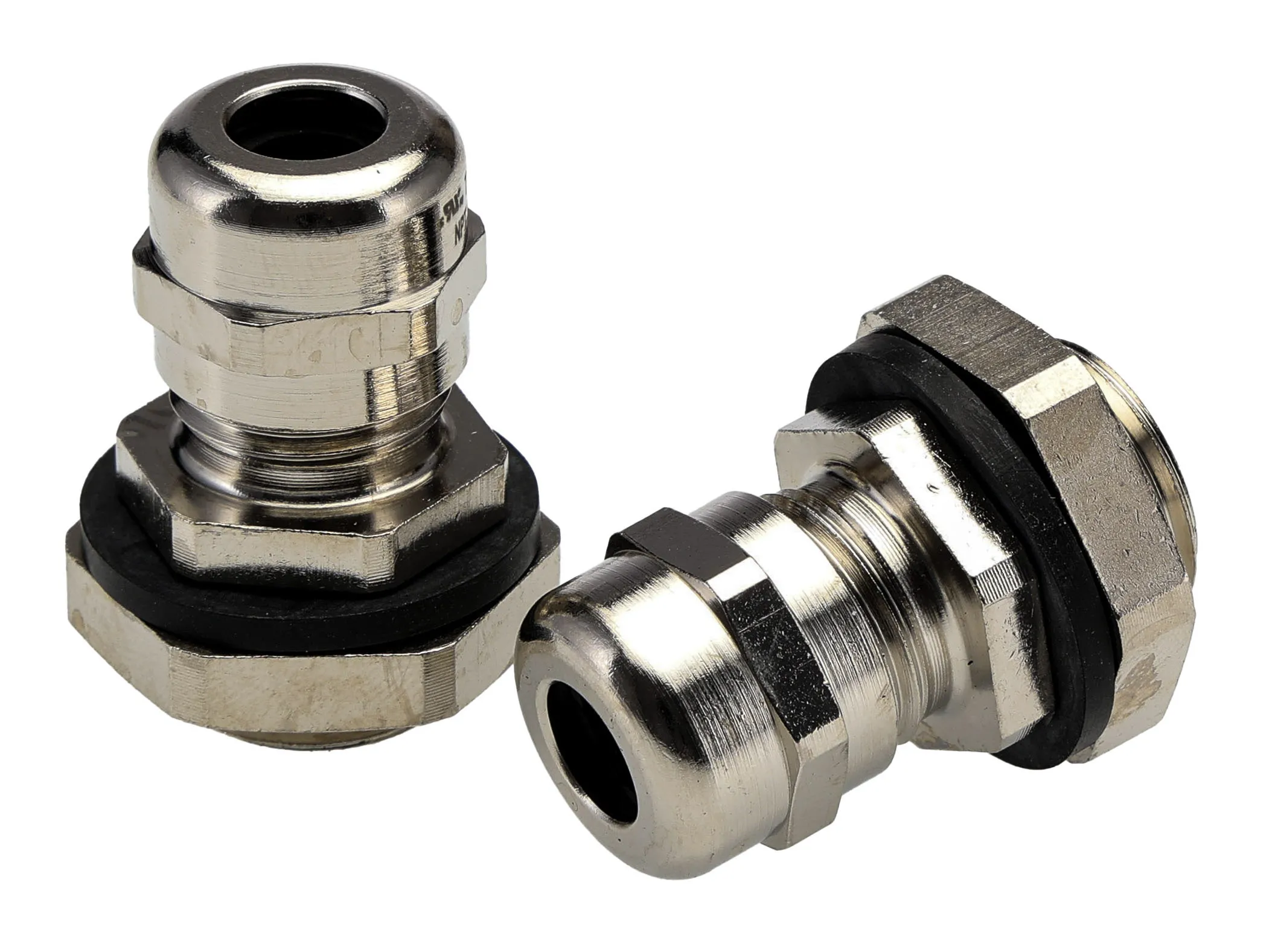 Alpha Wire FIT Wire Management Kabelverschraubung, NPT 3/8Zoll Metall 4mm/ 8mm, IP66, IP68