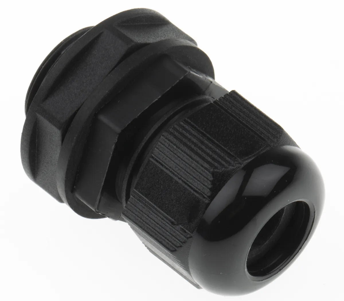 Alpha Wire FIT Wire Management Kabelverschraubung, NPT 1/2Zoll PA 6 Schwarz 6mm/ 12mm, IP66, IP68