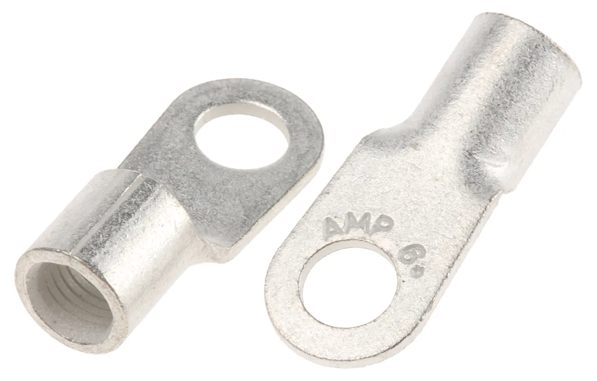 TE Connectivity SOLISTRAND Ringkabelschuh, Unisoliert, max. 16.8mm², M6