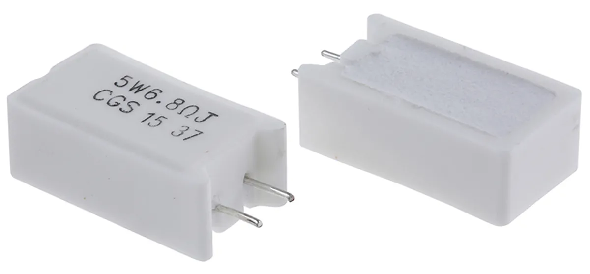 TE Connectivity SQM5 Wickel Widerstand  6.8Ω ±5% / 5W