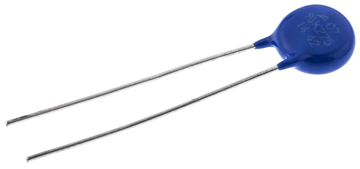 EPCOS Metalloxid-Varistor, 110pF, 430V, 275V, 21J, Metall / 10A, 1200A max., mm, Ø 9mm, 4.4mm