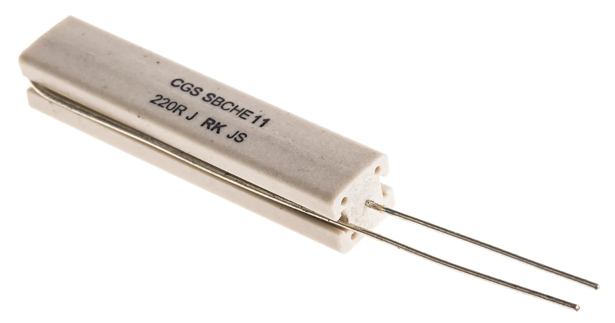 TE Connectivity SBC Wickel Widerstand 220Ω ±5% / 11W