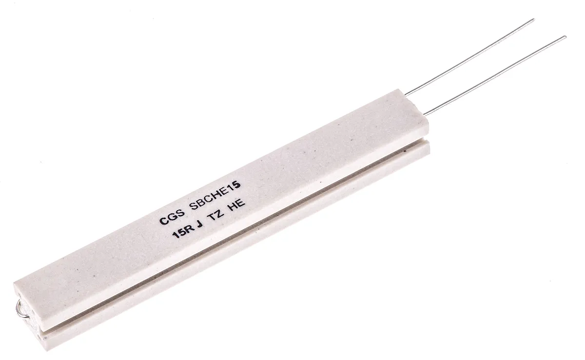 TE Connectivity SBC Wickel Widerstand 15Ω ±5% / 17W