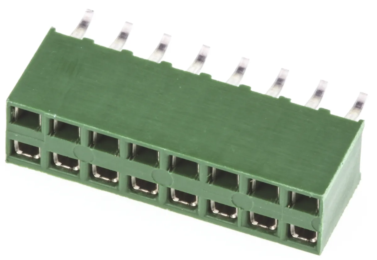 TE Connectivity AMPMODU HV100 Leiterplattenbuchse Gerade 16-polig / 2-reihig, Raster 2.54mm