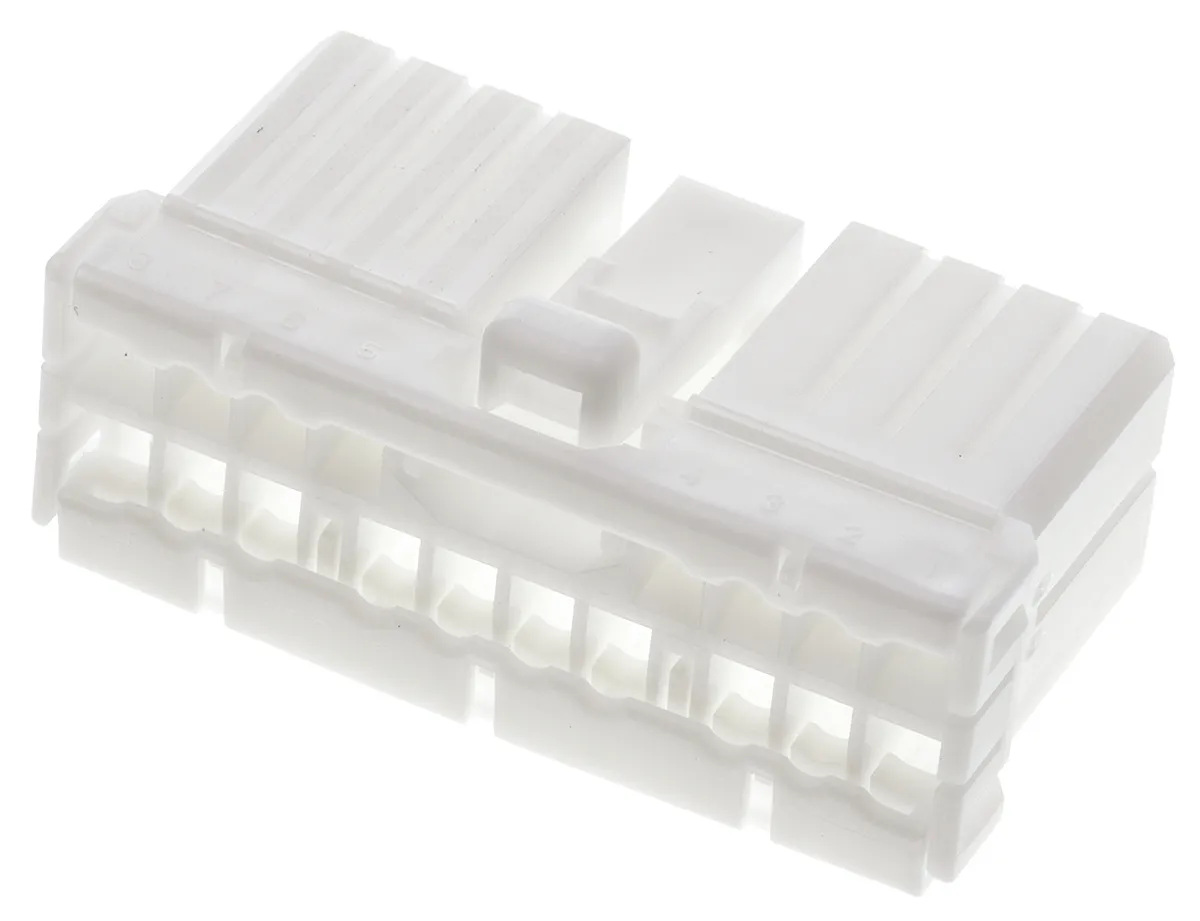 TE Connectivity MULTILOCK 070 Steckverbindergehäuse Stecker, 18-polig / 2-reihig Gerade für Freiverdrahteter