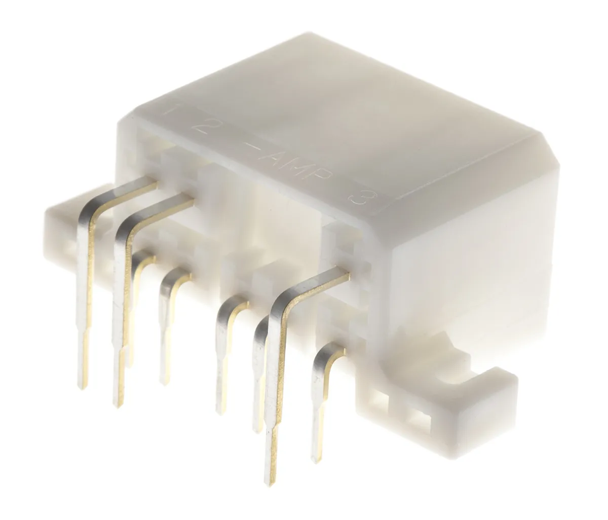 TE Connectivity MULTILOCK 070 Steckverbindergehäuse Buchse, 8-polig / 2-reihig gewinkelt, Durchsteckmontage für