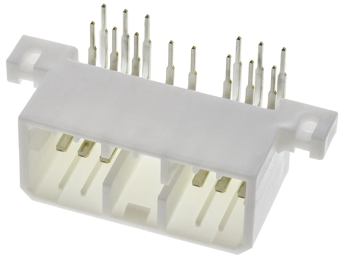 TE Connectivity MULTILOCK 070  Automotive, Kfz-Steckverbinder, Raster 3.5mm, 14-polig / 2-reihig, 15.0A