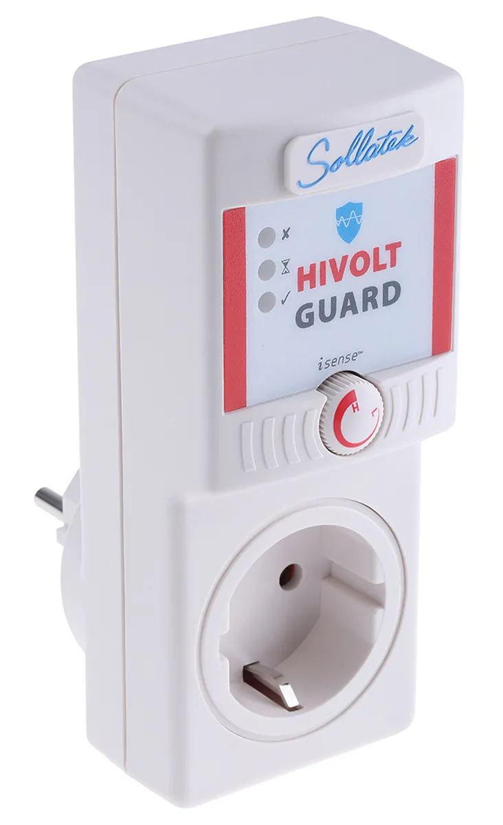 Sollatek Spannungsschalter 230V ac / 230V ac, 1380VA / 5A Stecker 75Hz +55°C