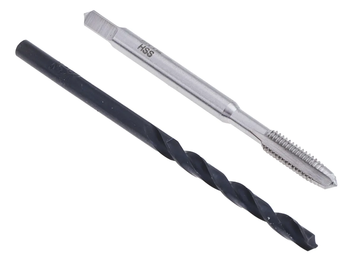 RS PRO ISO HSS Hand Gewindebohrersatz, Rechtsgewinde 2-teilig M4 x 0,7 mm x 0.7mm