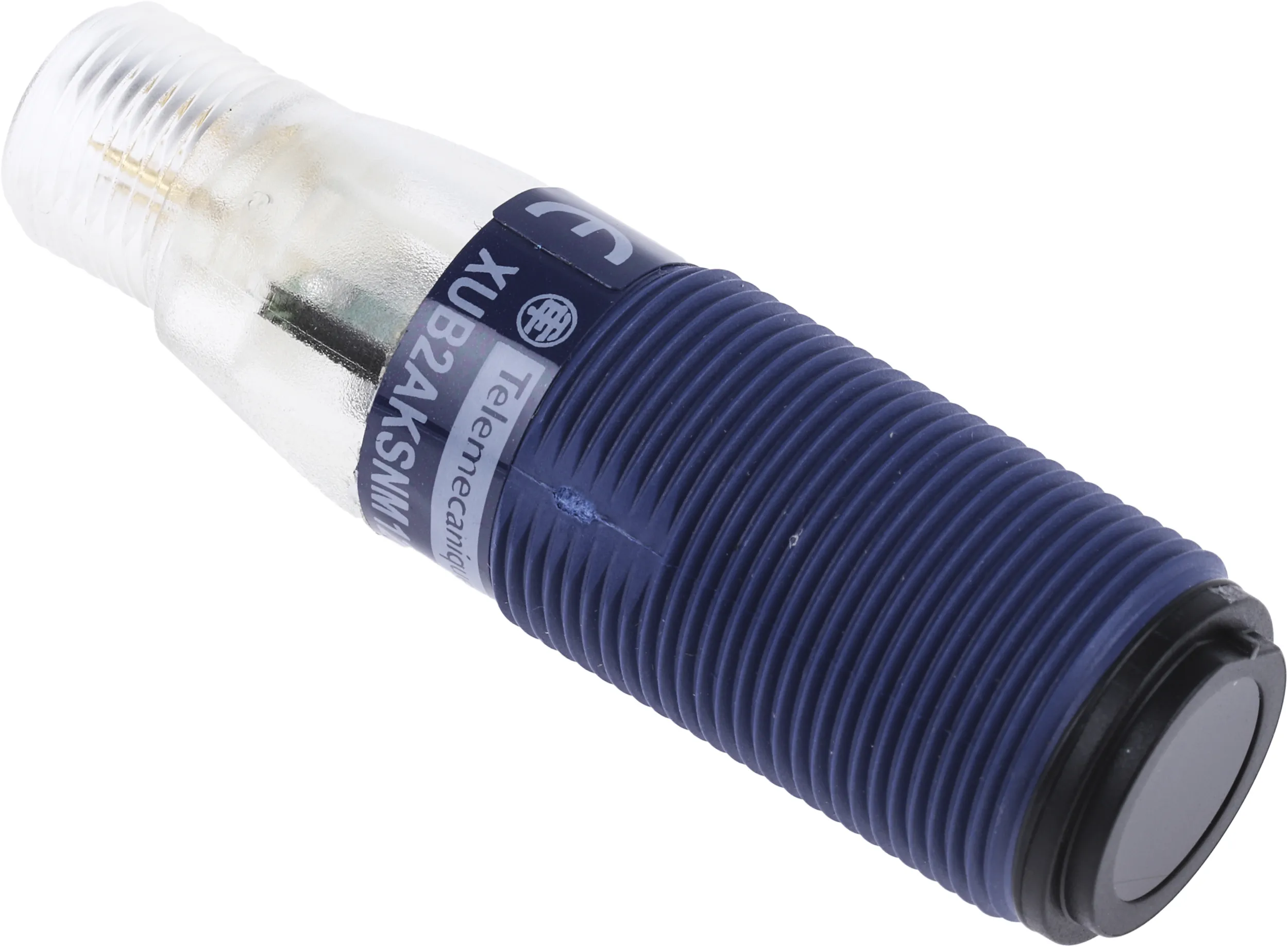 Telemecanique XUB zylindrisch Optischer Sensor, Durchgangsstrahl, Bereich 15 m, Halbleiter Ausgang, 4-poliger