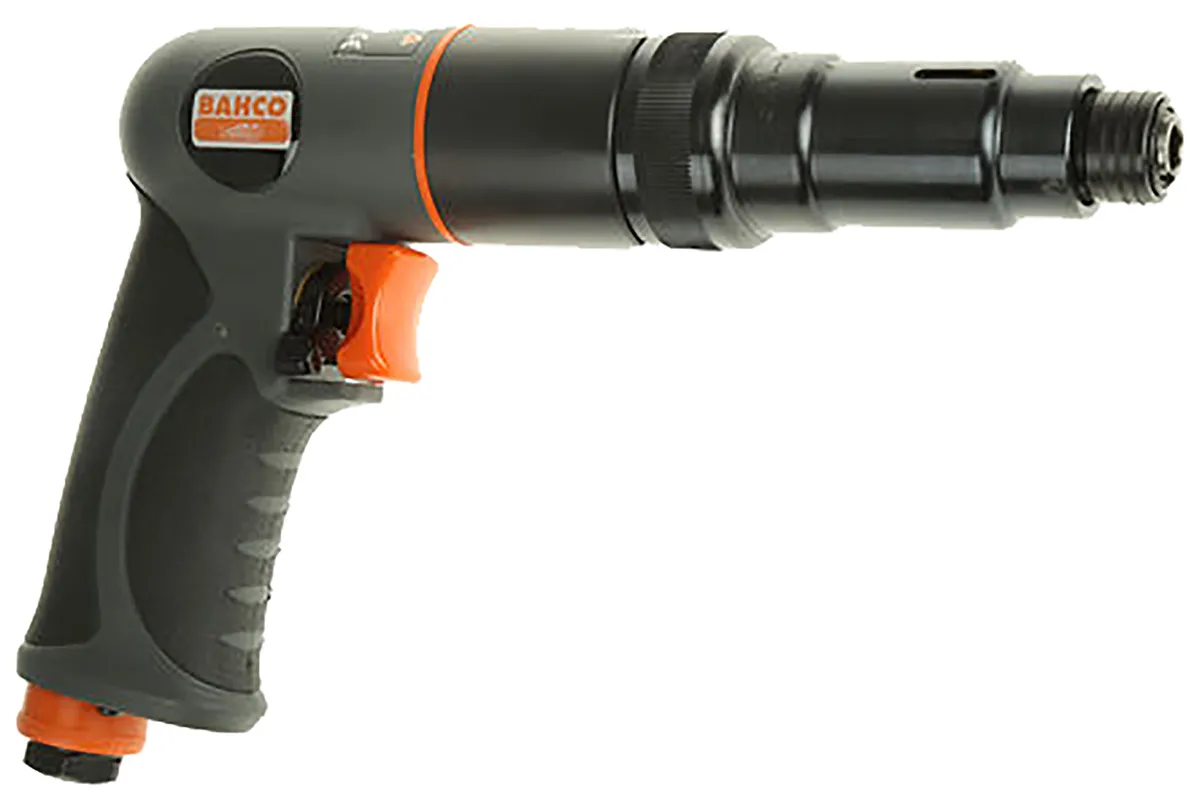 Bahco BP827 Umkehrbarer Druckluftschraubendreher, 1/4 Zoll, 800U/min, 2.5m/s²