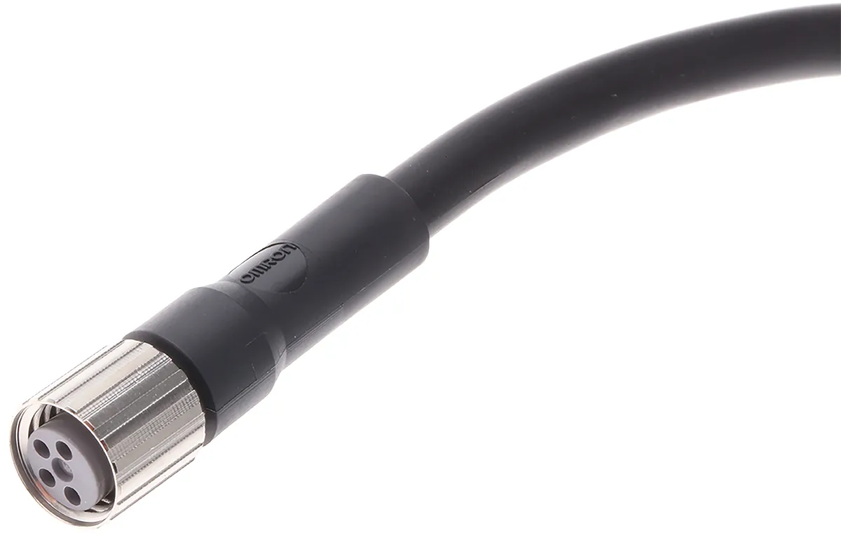 Omron XS3F konfektioniertes Sensorkabel 4-adrig, Buchse gerade / offenes Ende, Länge 2m