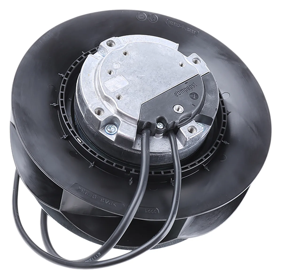 ebm-papst RadiCal Radialgebläse, radial, 230 V ac, AC, 975m³/h, Ø 190 (Dia.) x 91mm, 4120U/min, Kugellager