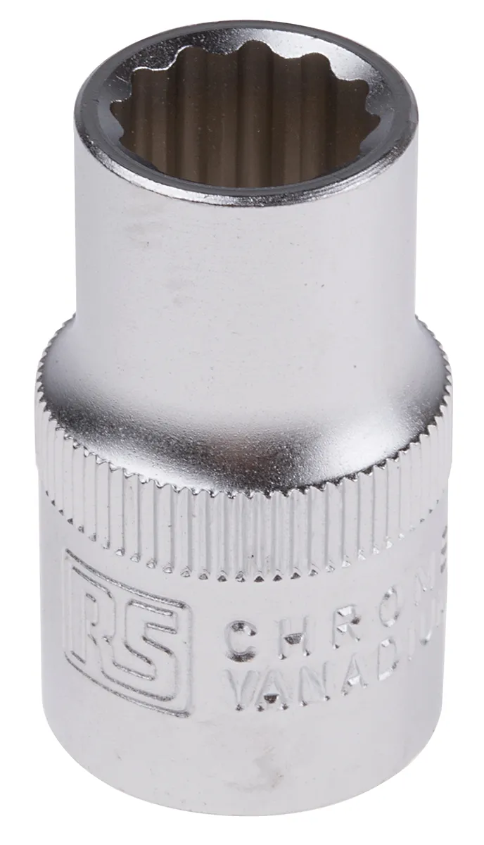 RS PRO 1/2 Zoll Standardbuchse Steckschlüsseleinsatz 12mm 12-Punkt