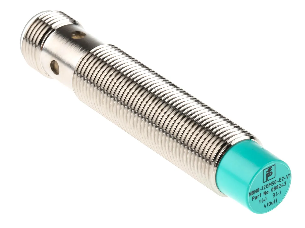 Pepperl + Fuchs M12 Näherungssensor Induktiv, Gewinderohr 8 mm PNP 5 → 36 V dc / 200 mA NO, IP68
