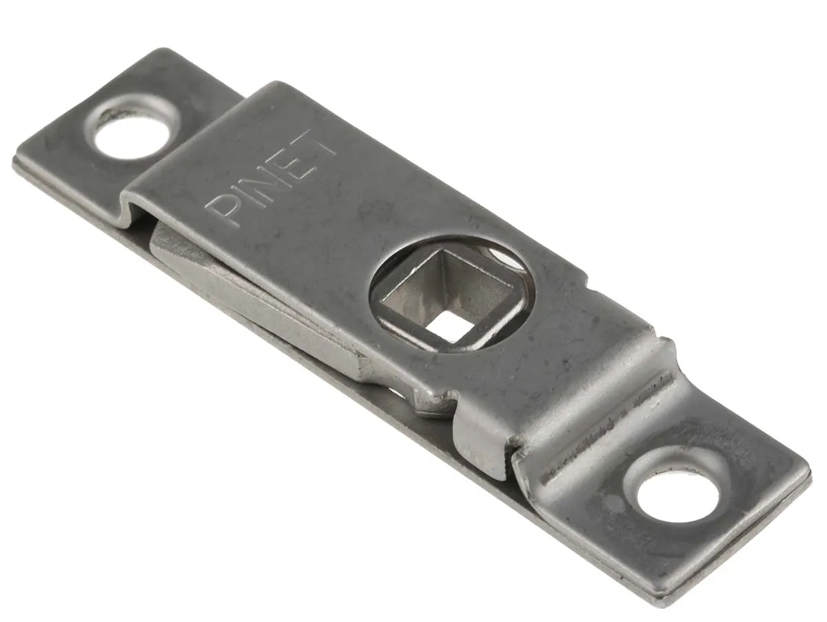 Pinet Lock-Register aus Edelstahl, entsperrbar mit Schlüssel