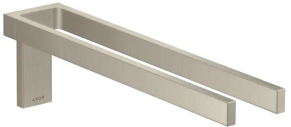 Hansgrohe Handtuchhalter zweiarmig Axor Universal Rectangular brushed nickel 42622820