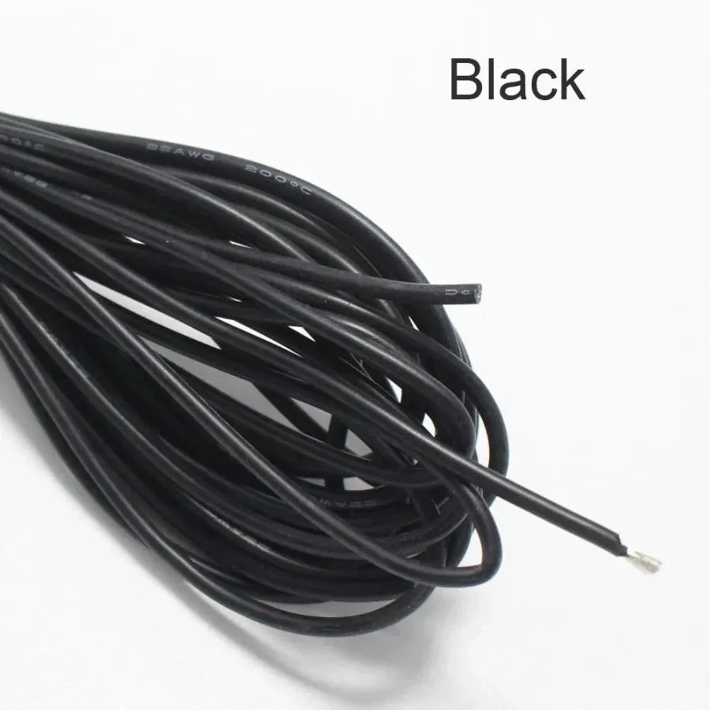 10metre 30AWG 28AWG 26AWG 24AWG 22AWG 20AWG 18AWG 16AWG Silicone Wire Ultra Flexiable Cable High Temperature Test Line Wire